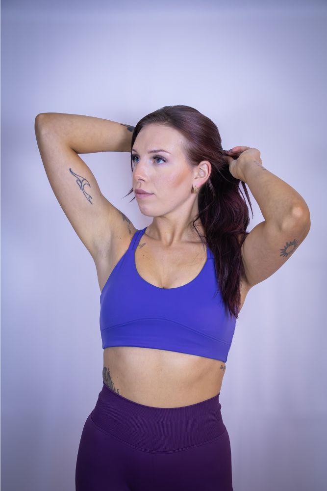 Purple Sport bra