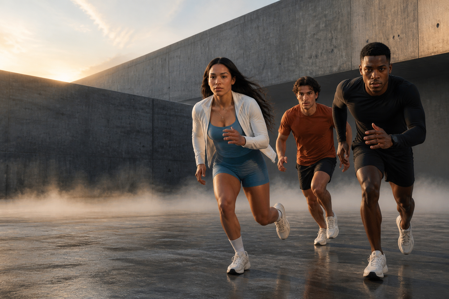 Athwolf performance apparel in movement